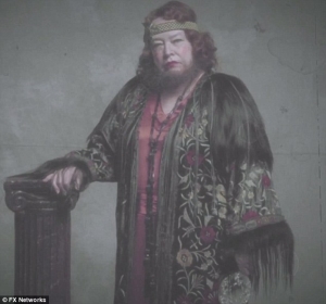 Actress Kathy Bates plays Ethel Darling in American Horror Story: Freak Show  IMAGE: www.dailymail.co.uk
