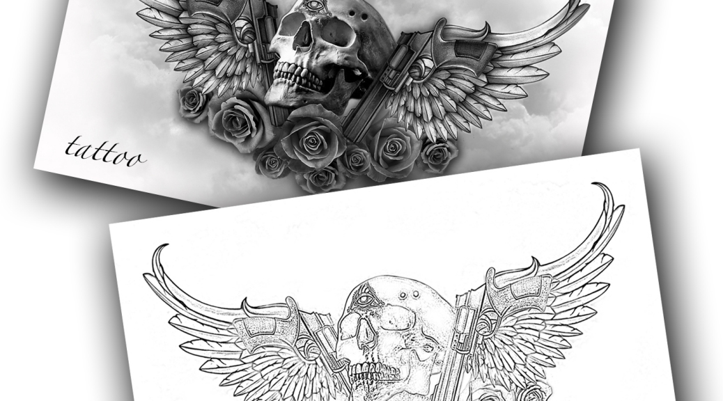 Make you a custom tattoo design in any style by Enderaltunyurt  Fiverr